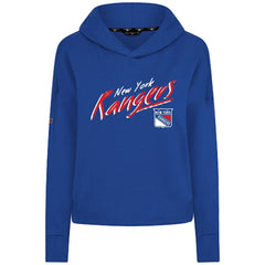 New York Rangers Levelwear Women's Sweet Sizzle Tri-Blend Cropped Pullover Hoodie -  NHL Hoodies
