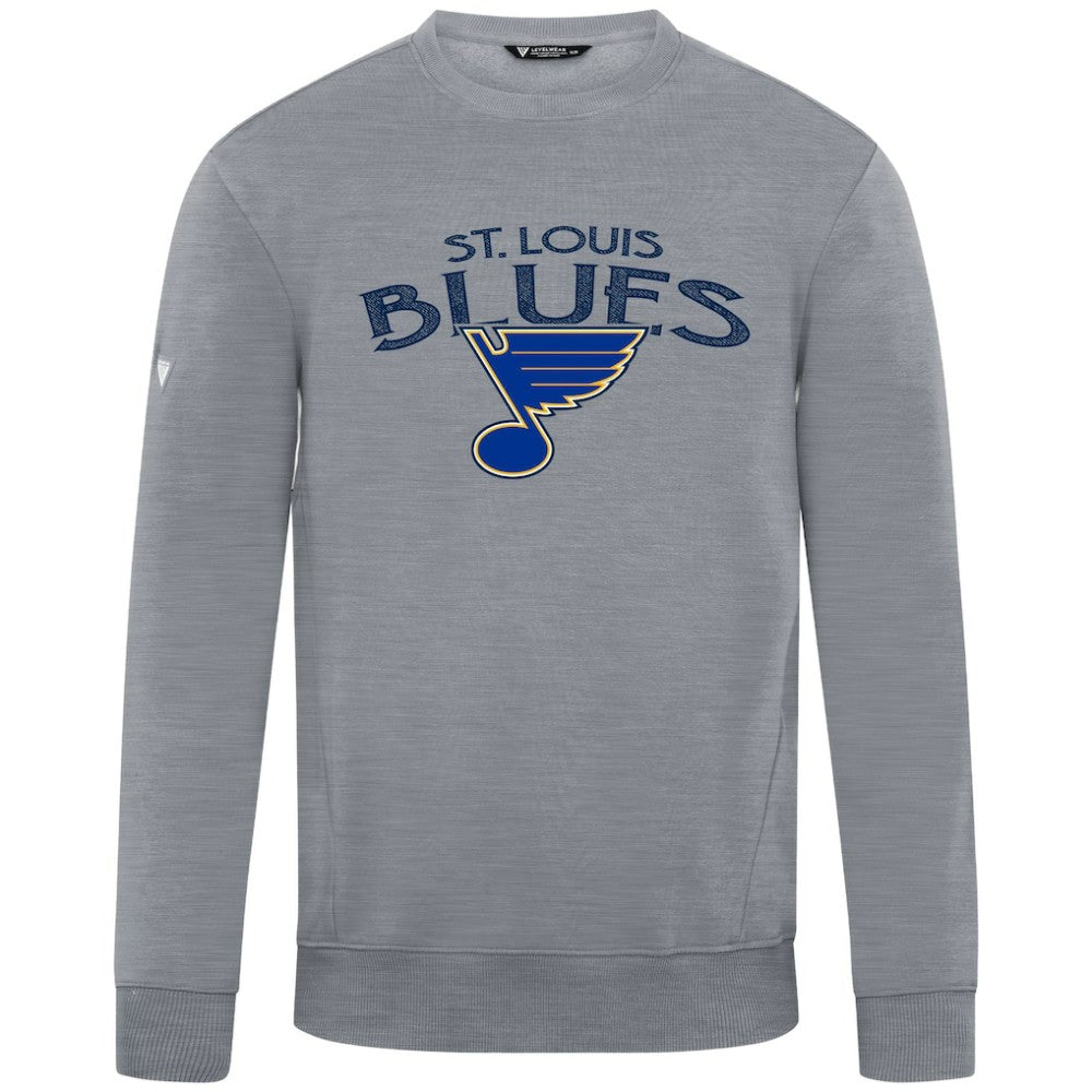 St. Louis Blues Levelwear Zane Mission Sweatshirt -  NHL Sweatshirts