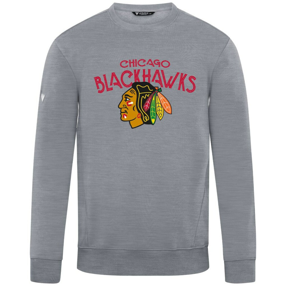 Chicago Blackhawks Levelwear Zane Mission Sweatshirt -  NHL Sweatshirts