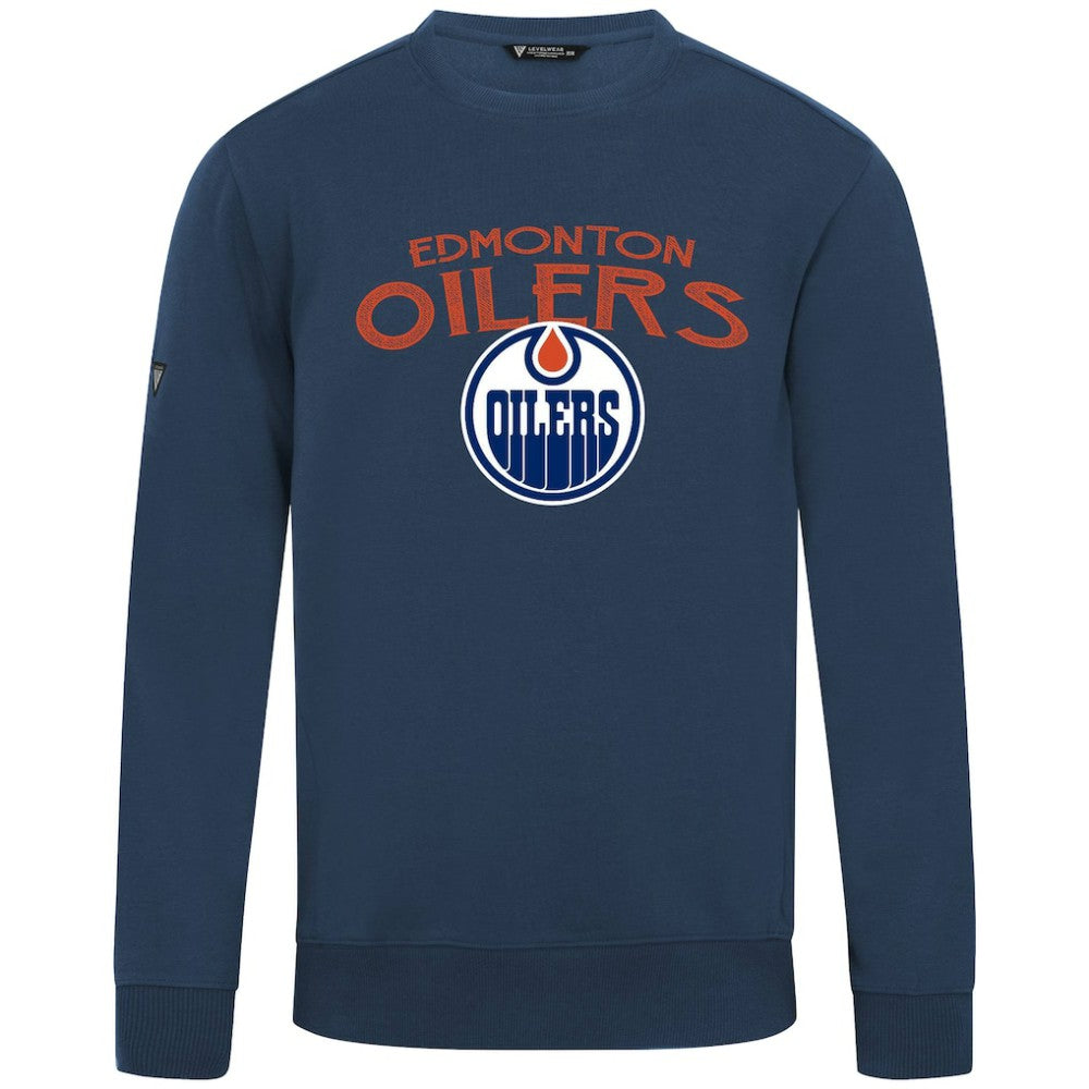 Edmonton Oilers Levelwear Zane Mission Sweatshirt -  NHL Sweatshirts