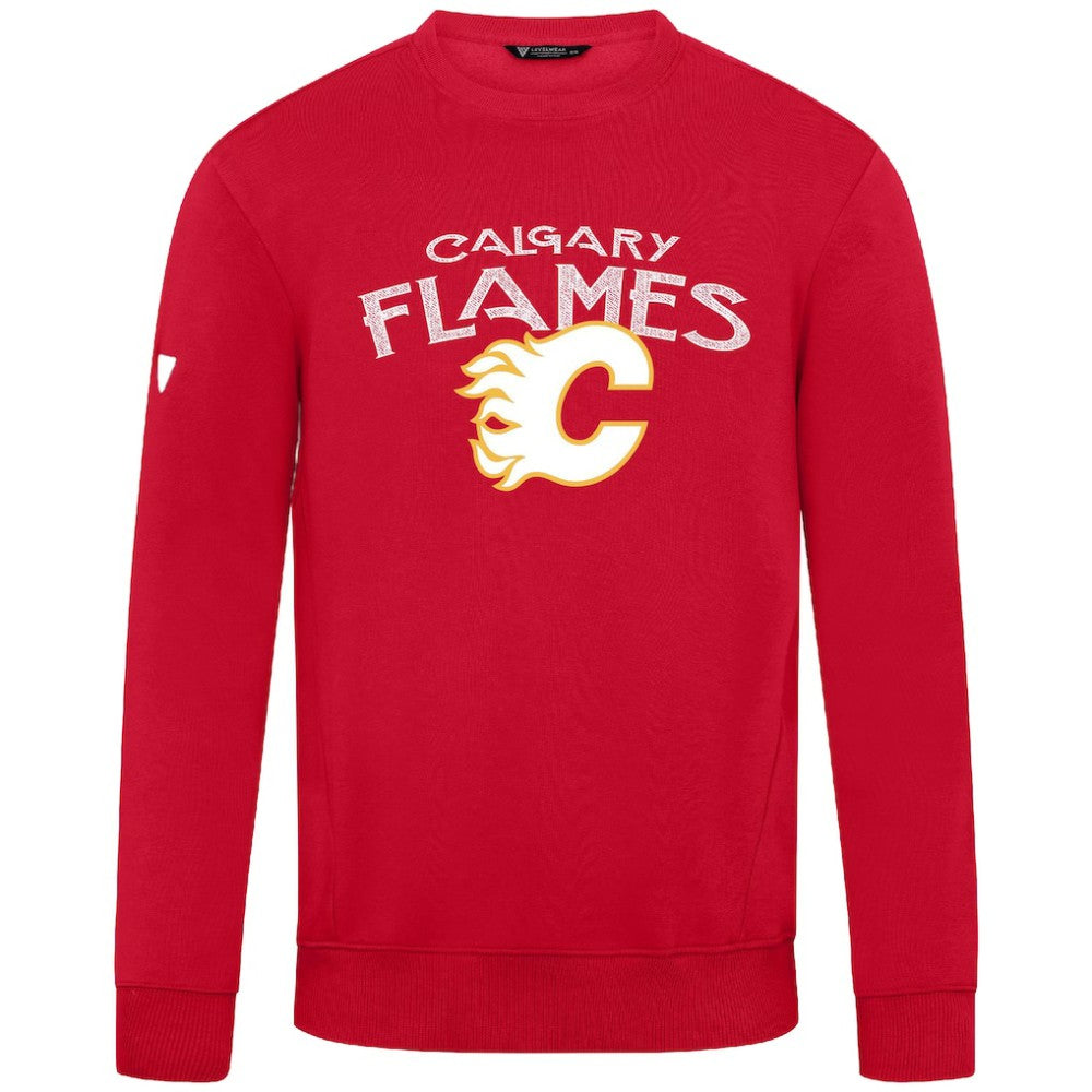 Calgary Flames Levelwear Zane Mission Sweatshirt -  NHL Sweatshirts