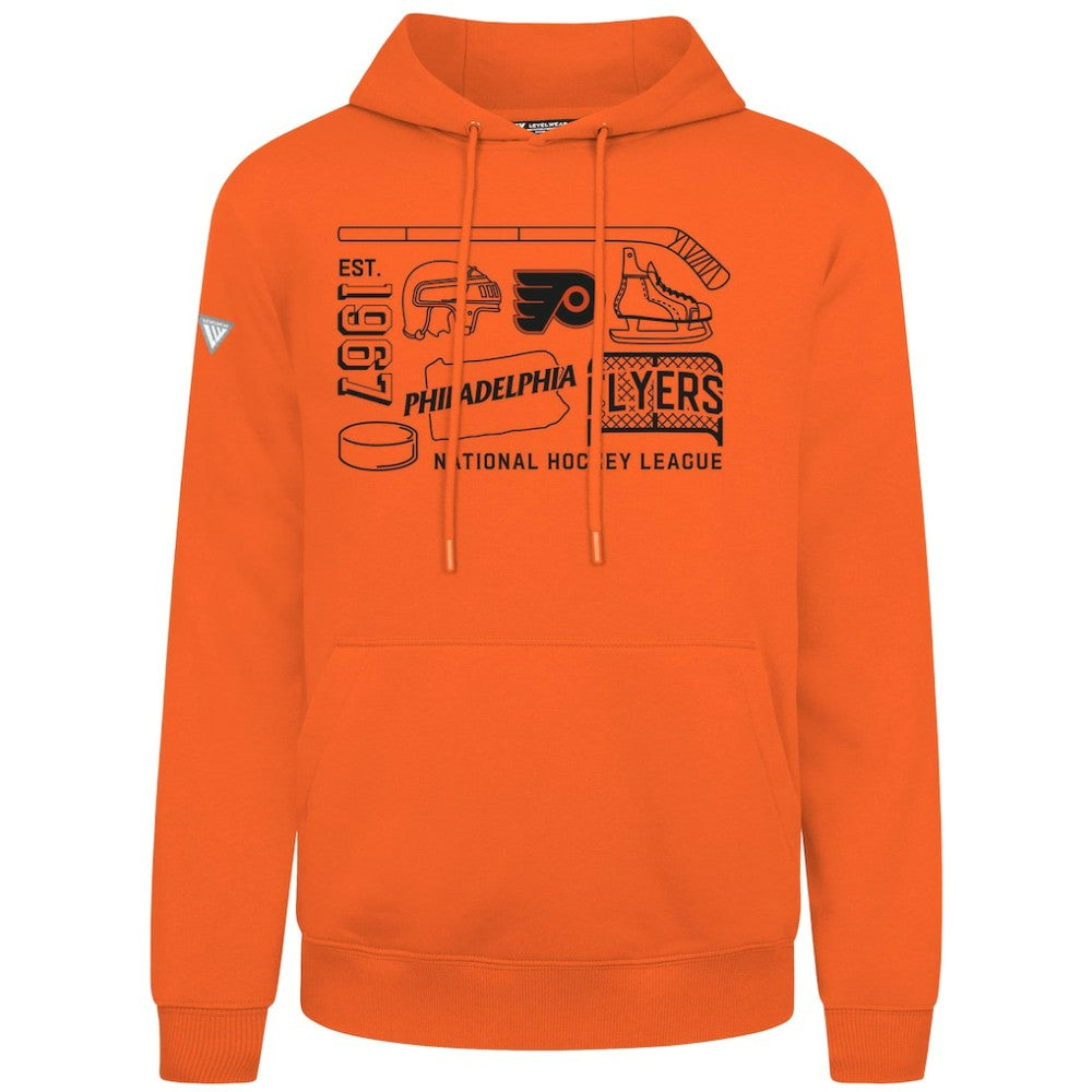 Philadelphia Flyers Levelwear Podium Campaign Pullover Hoodie -  NHL Hoodies