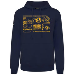 Nashville Predators Levelwear Podium Campaign Pullover Hoodie -  NHL Hoodies