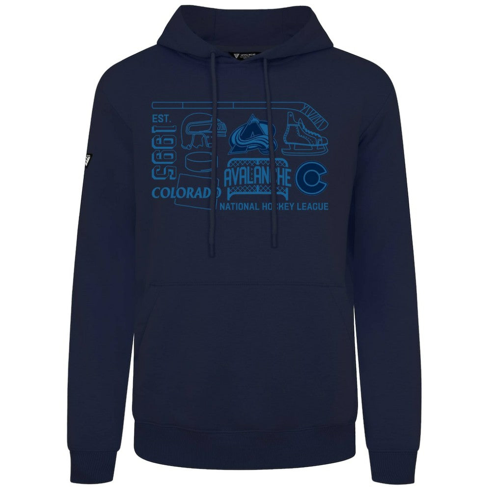Colorado Avalanche Levelwear Podium Campaign Pullover Hoodie -  NHL Hoodies