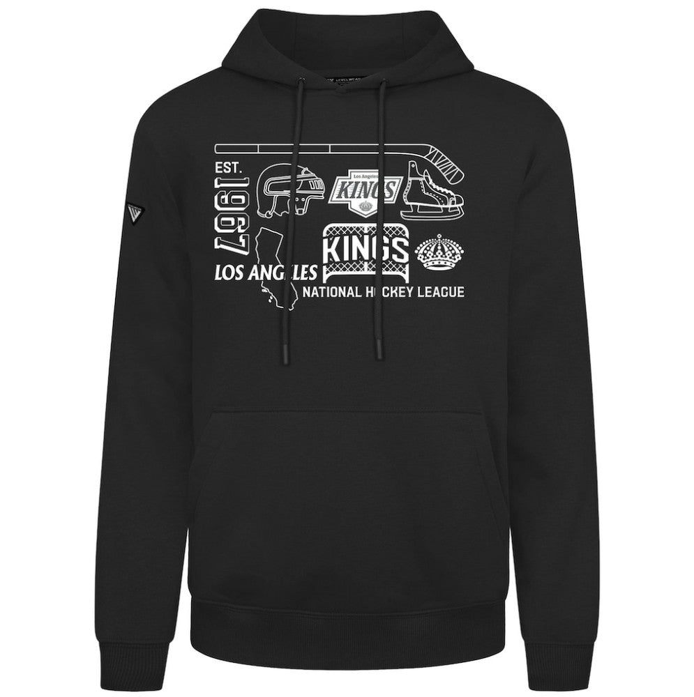 Los Angeles Kings Levelwear Podium Campaign Pullover Hoodie -  NHL Hoodies
