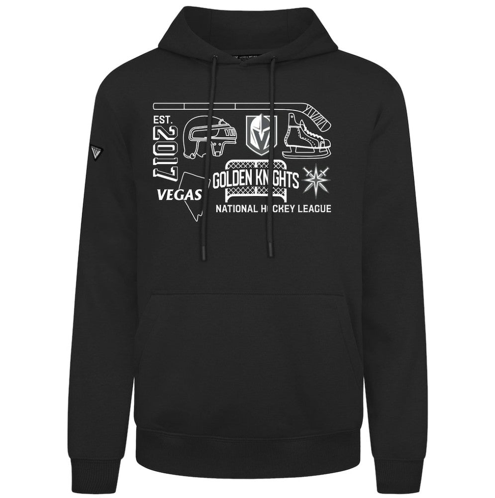 Vegas Golden Knights Levelwear Podium Campaign Pullover Hoodie -  NHL Hoodies