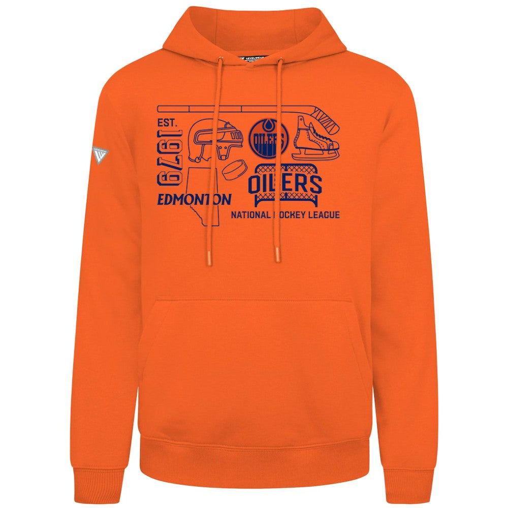 Edmonton Oilers Levelwear Podium Campaign Pullover Hoodie -  NHL Hoodies