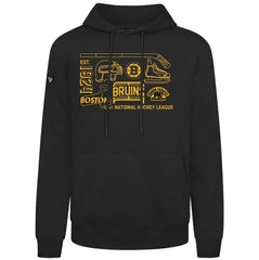 Boston Bruins Levelwear Podium Campaign Pullover Hoodie -  NHL Hoodies