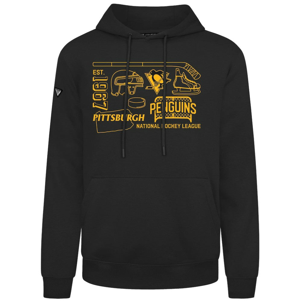 Pittsburgh Penguins Levelwear Podium Campaign Pullover Hoodie -  NHL Hoodies