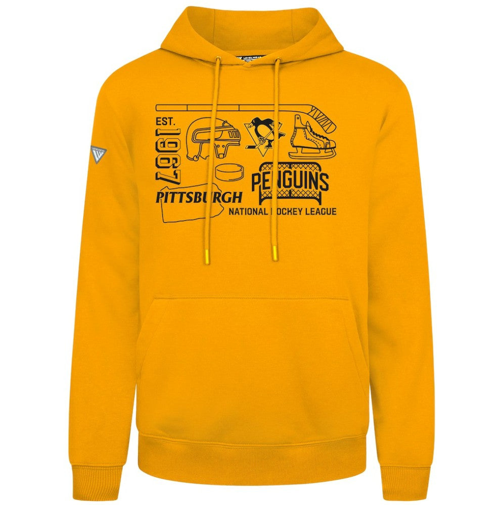 Pittsburgh Penguins Levelwear Podium Campaign Pullover Hoodie -  NHL Hoodies