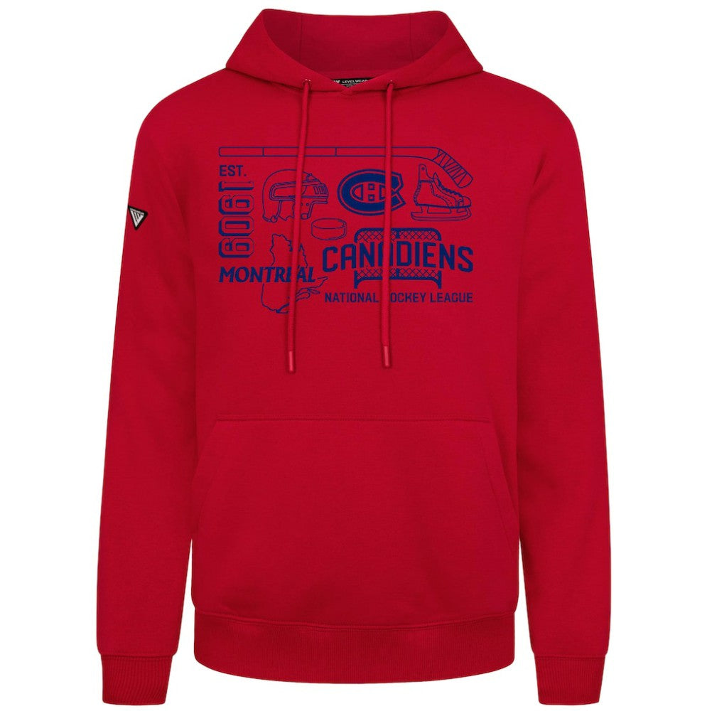 Montreal Canadiens Levelwear Podium Campaign Pullover Hoodie -  NHL Hoodies