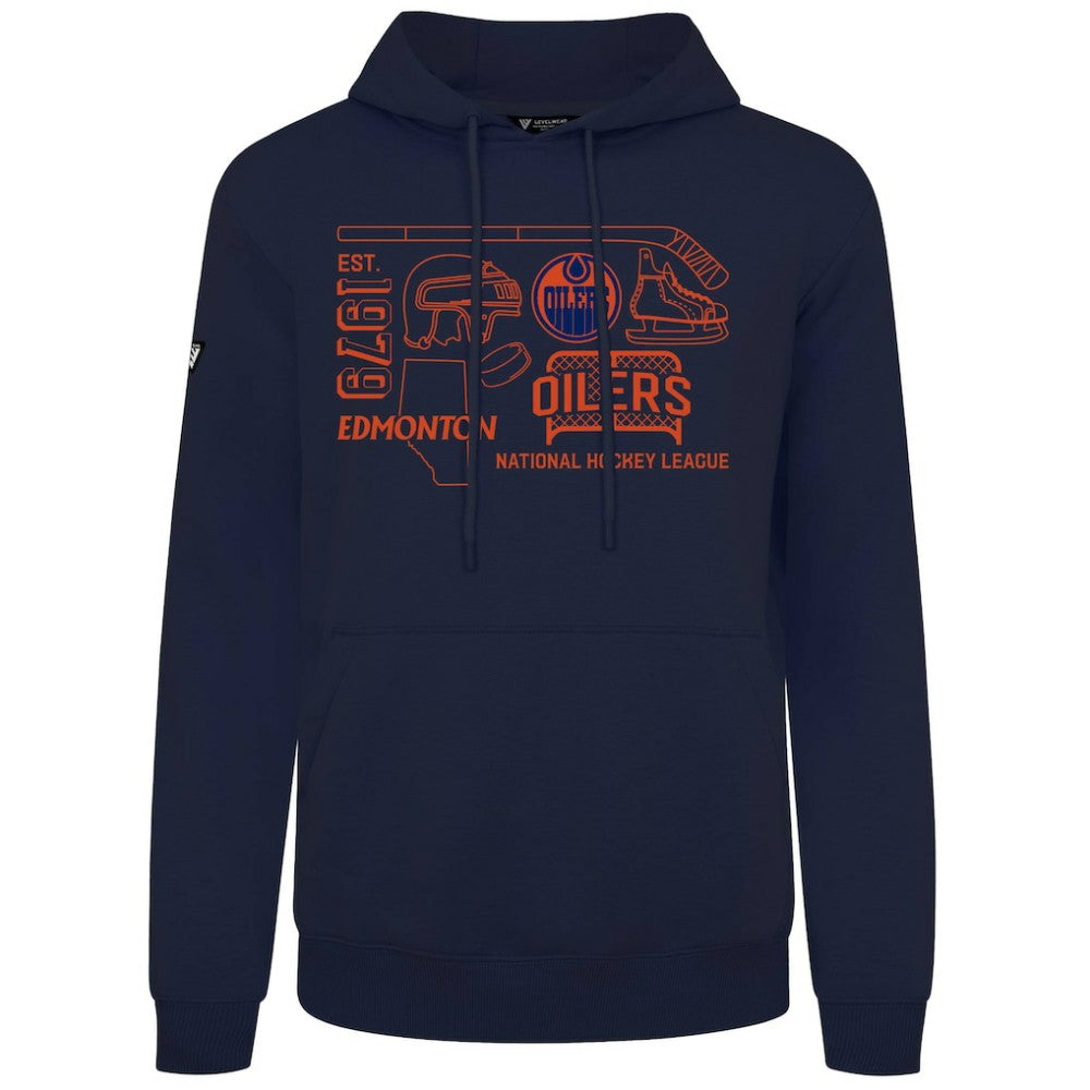 Edmonton Oilers Levelwear Podium Campaign Pullover Hoodie -  NHL Hoodies