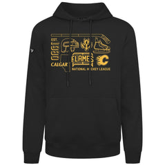 Calgary Flames Levelwear Podium Campaign Pullover Hoodie -  NHL Hoodies