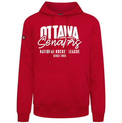 Ottawa Senators Levelwear Podium Response Pullover Hoodie -  NHL Hoodies