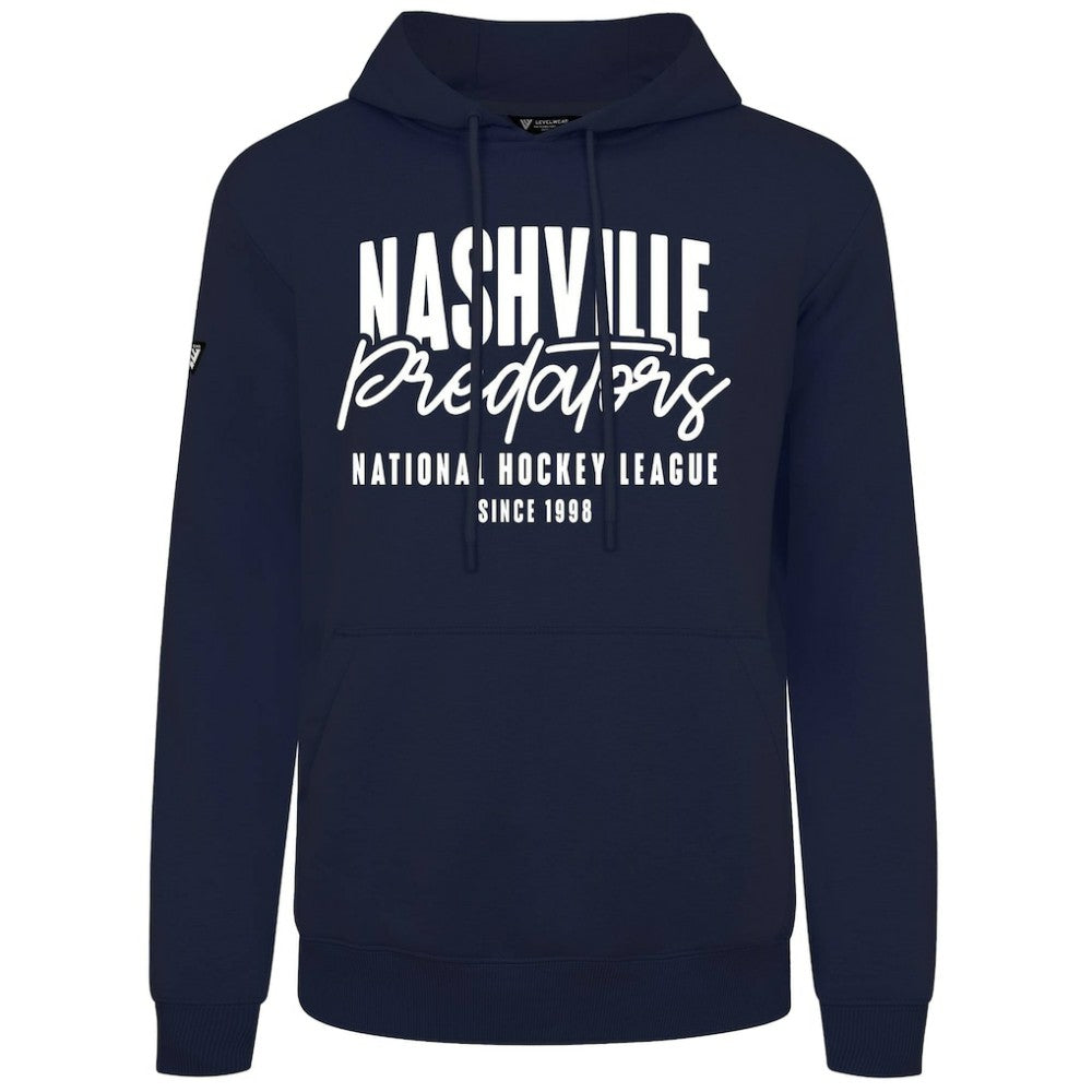 Nashville Predators Levelwear Podium Response Pullover Hoodie -  NHL Hoodies