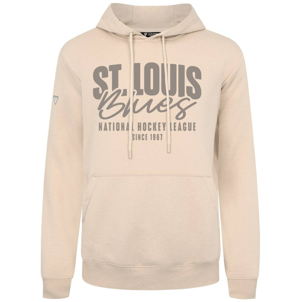 St. Louis Blues Levelwear Podium Response Pullover Hoodie -  NHL Hoodies