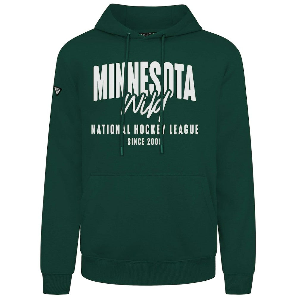 Minnesota Wild Levelwear Podium Response Pullover Hoodie -  NHL Hoodies