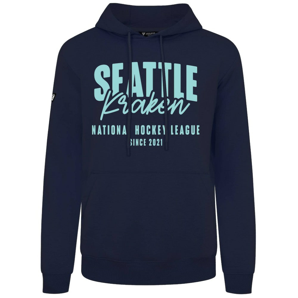 Seattle Kraken Levelwear Podium Response Pullover Hoodie -  NHL Hoodies