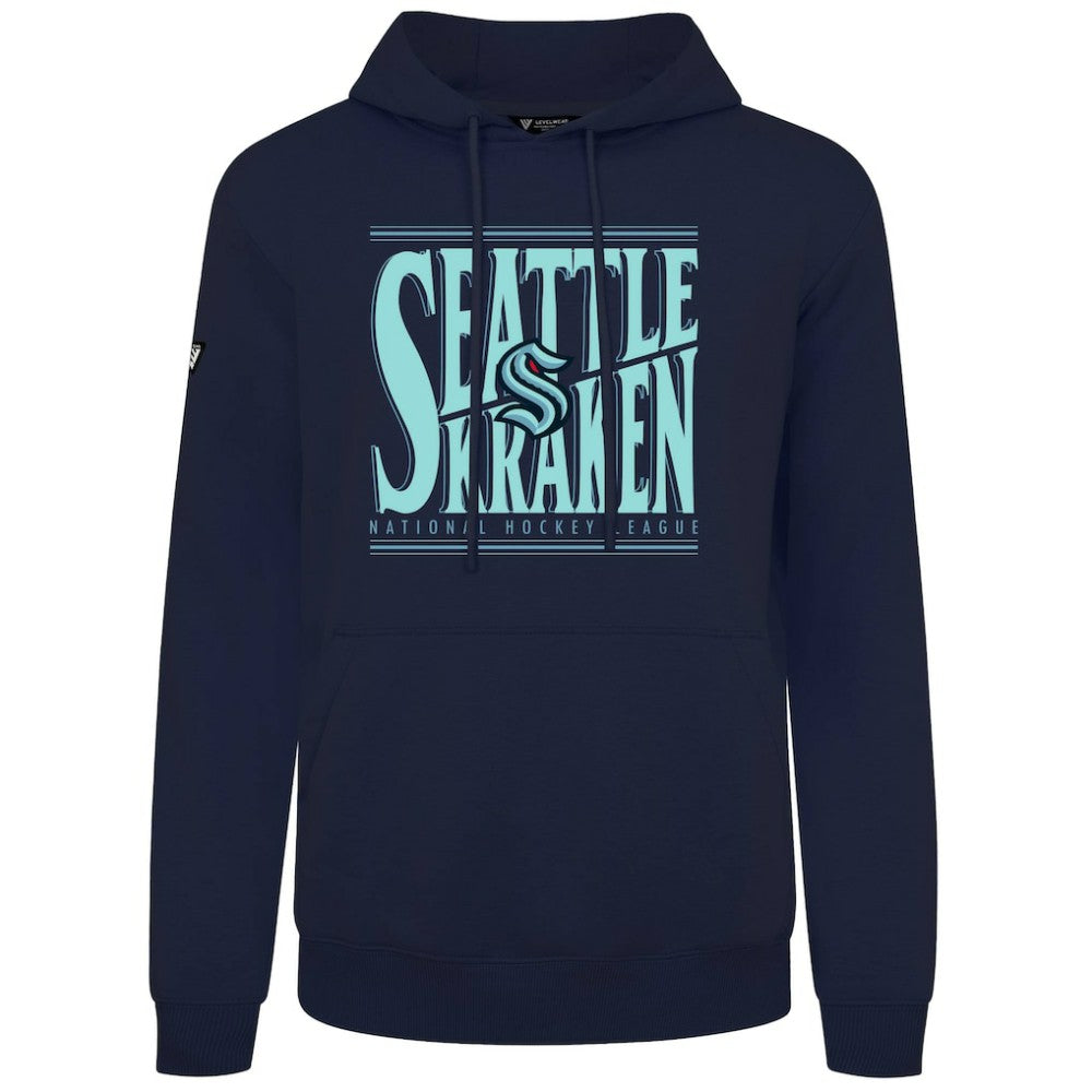 Seattle Kraken Levelwear Podium Powerhouse Pullover Hoodie -  NHL Hoodies