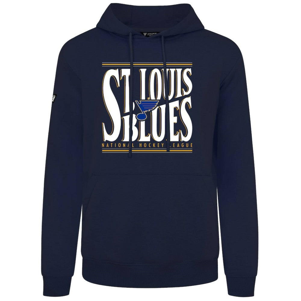 St. Louis Blues Levelwear Podium Powerhouse Pullover Hoodie -  NHL Hoodies