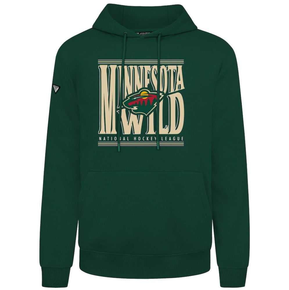 Minnesota Wild Levelwear Podium Powerhouse Pullover Hoodie -  NHL Hoodies