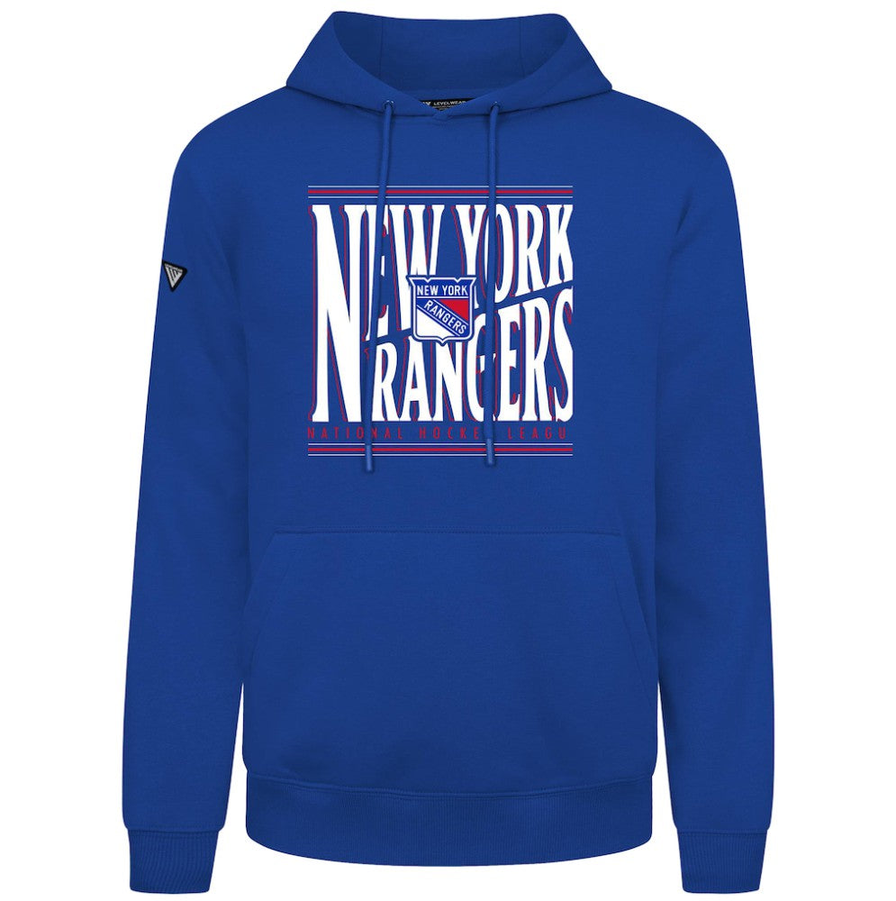 New York Rangers Levelwear Podium Powerhouse Pullover Hoodie -  NHL Hoodies