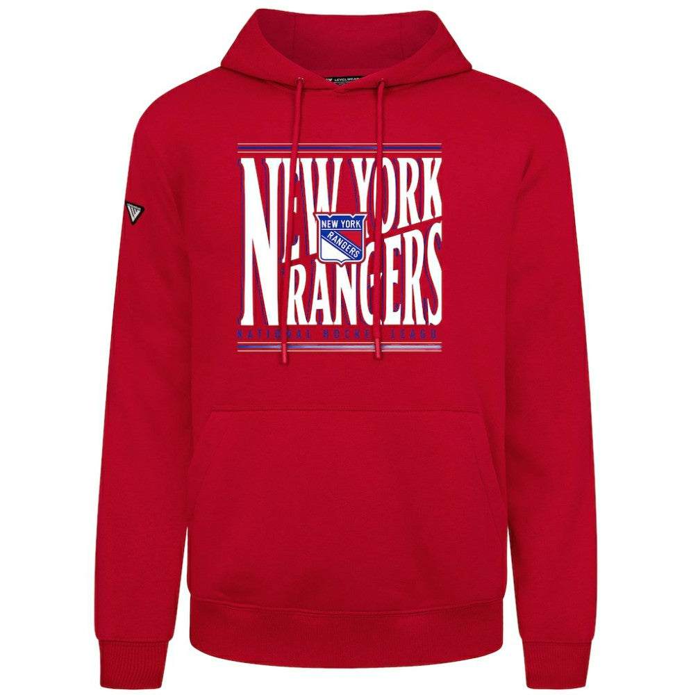 New York Rangers Levelwear Podium Powerhouse Pullover Hoodie -  NHL Hoodies