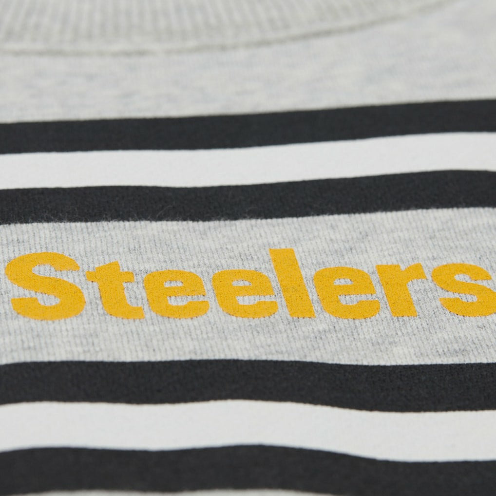 Pittsburgh Steelers All Over Print Vintage Fleece Crewneck Sweatshirt | NFL Outlet
