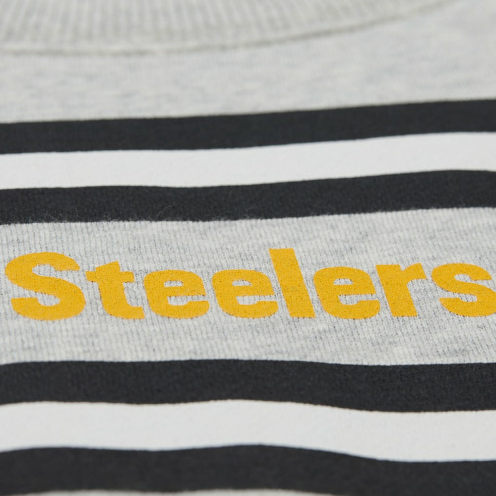 Pittsburgh Steelers All Over Print Vintage Fleece Crewneck Sweatshirt | NFL Outlet