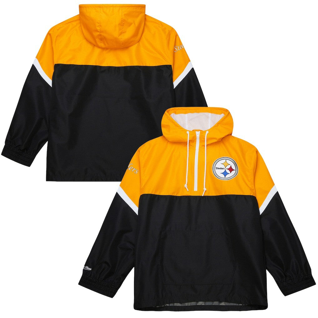 Pittsburgh Steelers Tie Breaker Vintage Logo Lightweight Anorak Half-Zip Windbreaker | NFL On sale