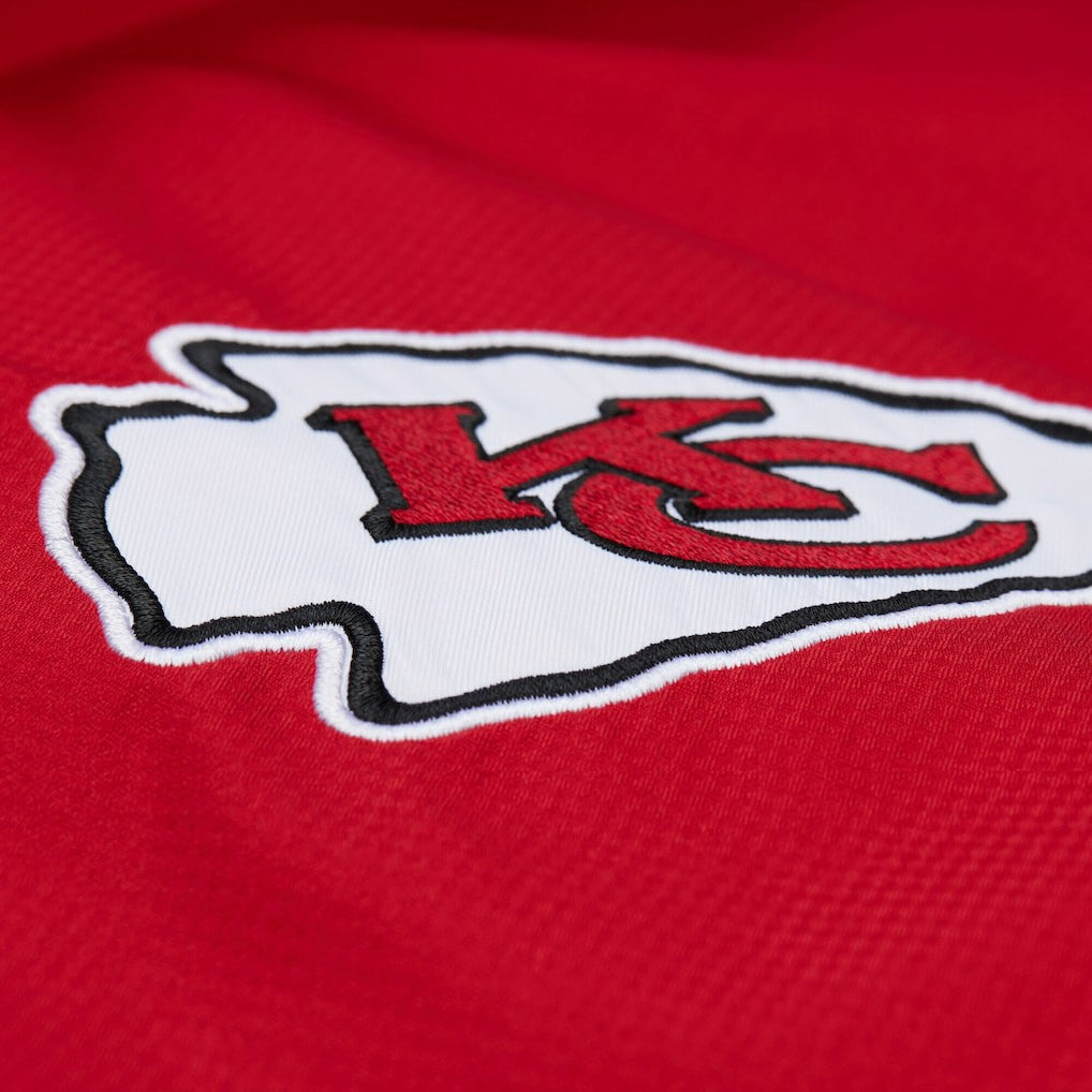 Kansas City Chiefs Tie Breaker Vintage Logo Lightweight Anorak Half-Zip Windbreaker | NFL Sale