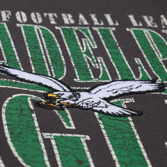 Philadelphia Eagles Downtown Crew Vintage Logo Sweatshirt | NFL New
