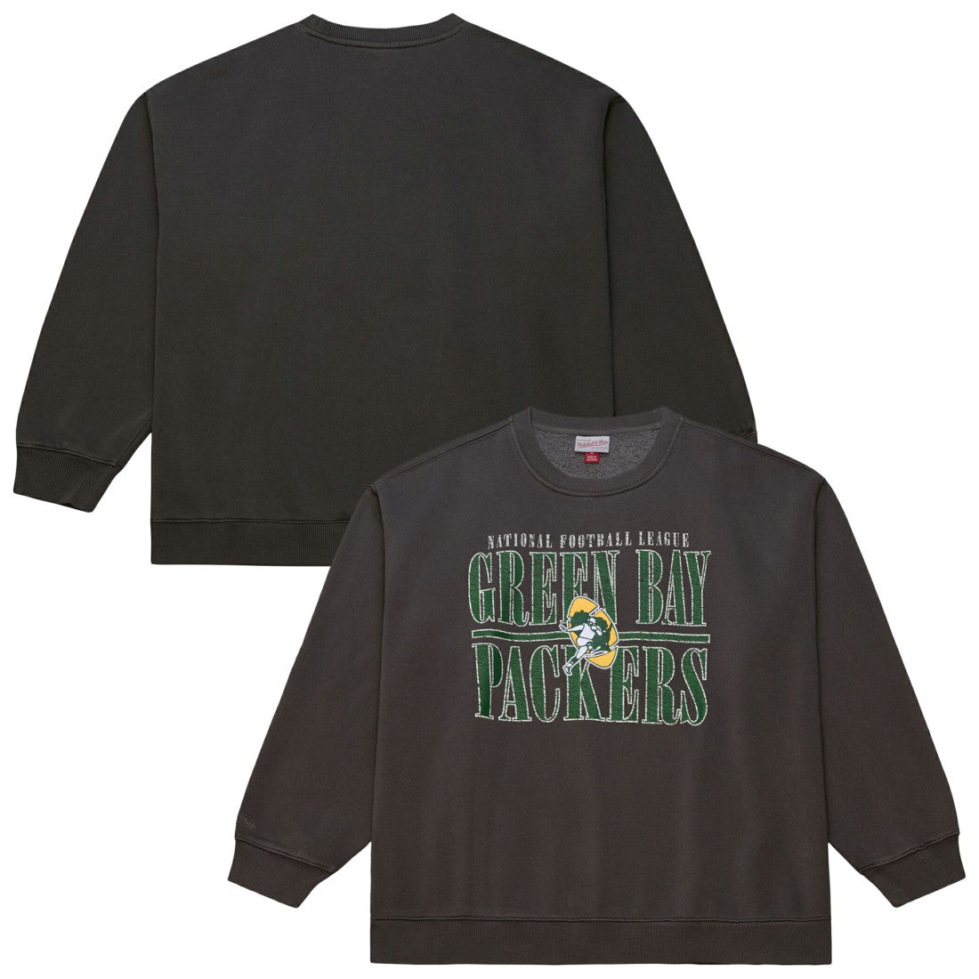 Green Bay Packers Downtown Crew Vintage Logo Sweatshirt | NFL Hot