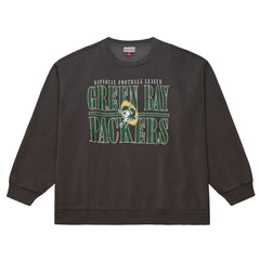 Green Bay Packers Downtown Crew Vintage Logo Sweatshirt | NFL Hot
