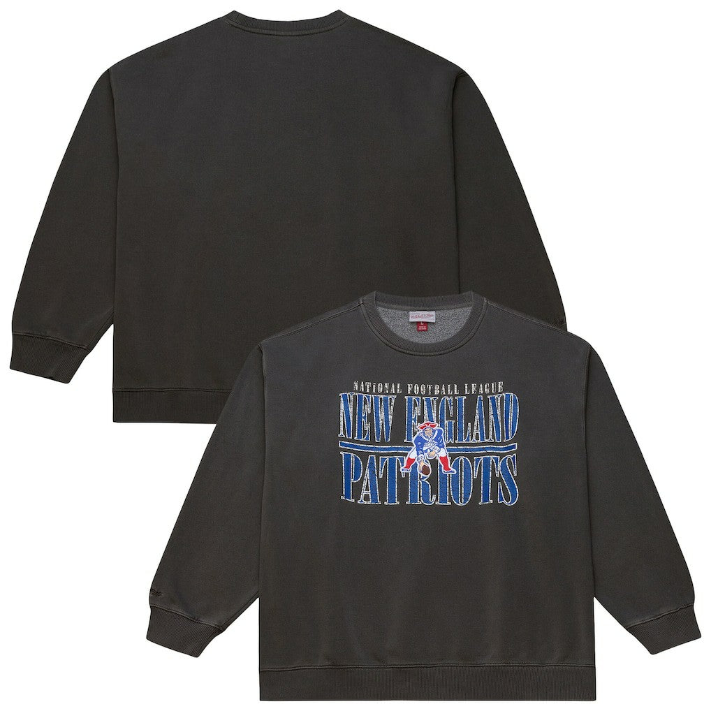 New England Patriots Downtown Crew Vintage Logo Sweatshirt | NFL Near me