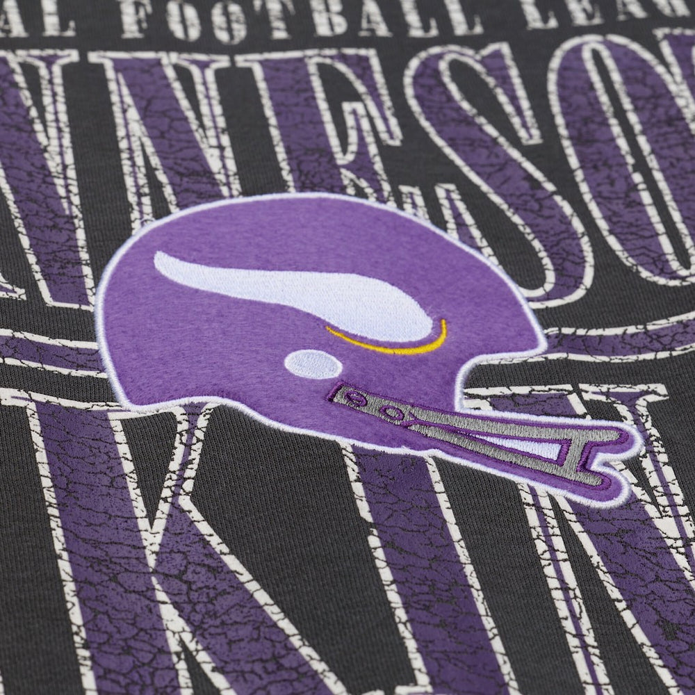 Minnesota Vikings Downtown Crew Vintage Logo Sweatshirt | NFL Sale