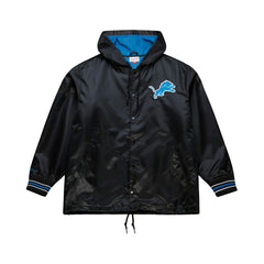 Detroit Lions Downtown Satin Full-Snap Hooded Jacket | NFL On sale