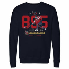 Alexander Ovechkin Washington Capitals 500 Level Number Pullover Sweatshirt -  NHL Sweatshirts