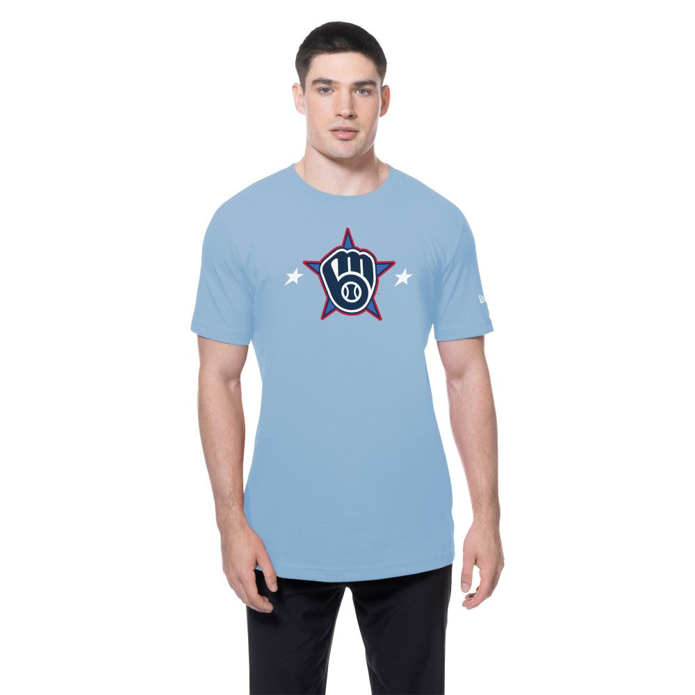 Milwaukee Brewers New Era 2025 MLB All-Star Game Workout T-Shirt - MLB T-shirts