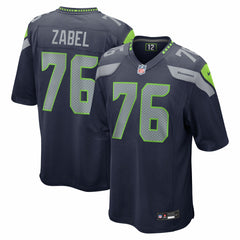 Seattle Seahawks Grey Zabel  2025 NFL Draft First Round Pick Game Jersey | NFL New