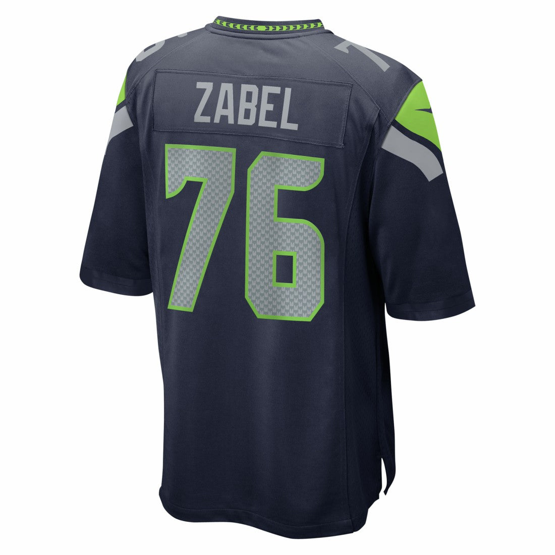 Seattle Seahawks Grey Zabel  2025 NFL Draft First Round Pick Game Jersey | NFL New