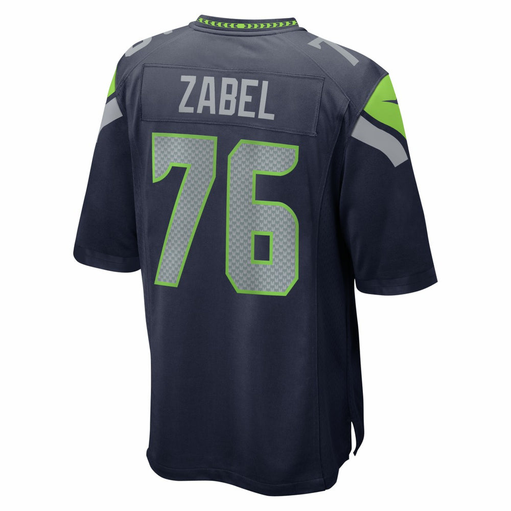 Seattle Seahawks Grey Zabel  2025 NFL Draft First Round Pick Game Jersey | NFL New