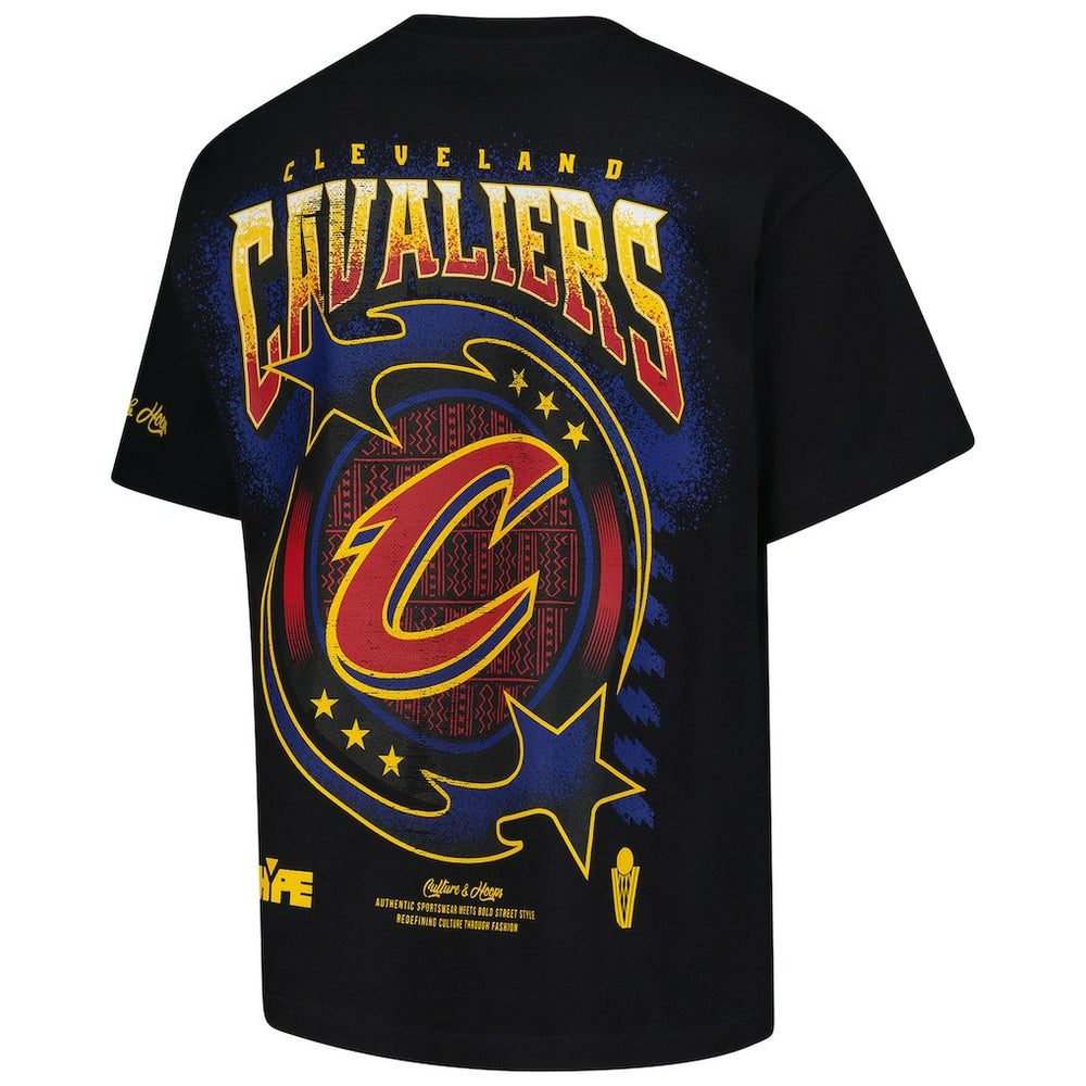 Black Cleveland Cavaliers Two Hype Drip & Dime Collection Premium T-Shirt | NBA