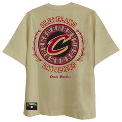 Khaki Cleveland Cavaliers Two Hype Worldwide Collection Premium T-Shirt sale | NBA