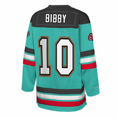Turquoise Mike Bibby Memphis Grizzlies Youth Maxxed Out 2.0 Fashion Hockey Jersey | NBA