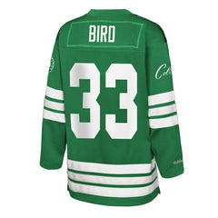 Kelly Green Larry Bird Boston Celtics Youth Maxxed Out 2.0 Fashion Hockey Jersey | NBA