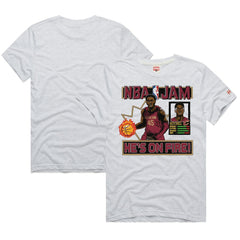 Ash Donovan Mitchell Cleveland Cavaliers Homage Unisex NBA Jam Tri-Blend T-Shirt sale | NBA