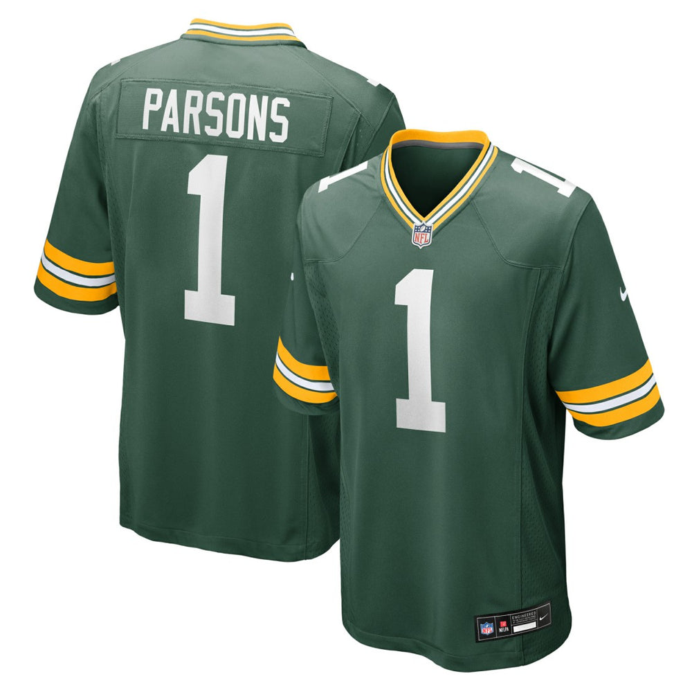 Green Bay Packers Micah Parsons  Game Player Jersey | NFL Near me
