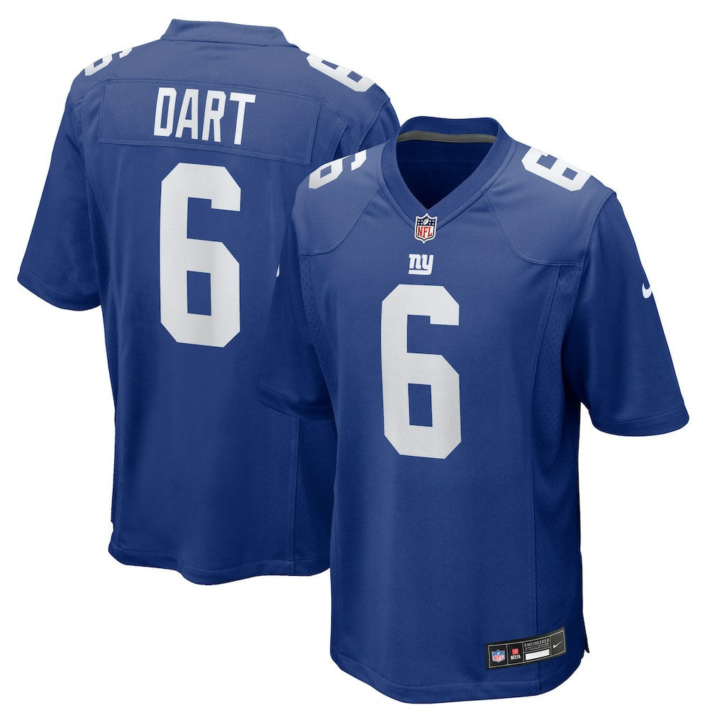 New York Giants Jaxson Dart  2025 NFL Draft First Round Pick Game Jersey | NFL Online