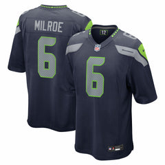 Seattle Seahawks Jalen Milroe  2025 NFL Draft Game Jersey | NFL Online